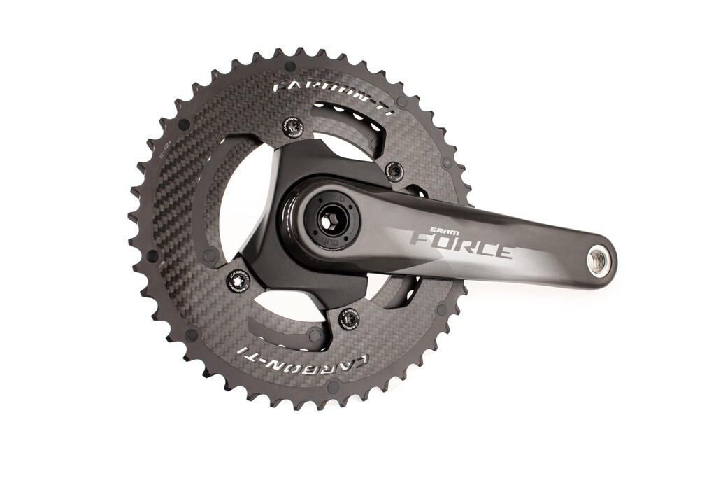 Carbon Ti X CarboRing 46 x 107 X AXS 4 arms Chainring South