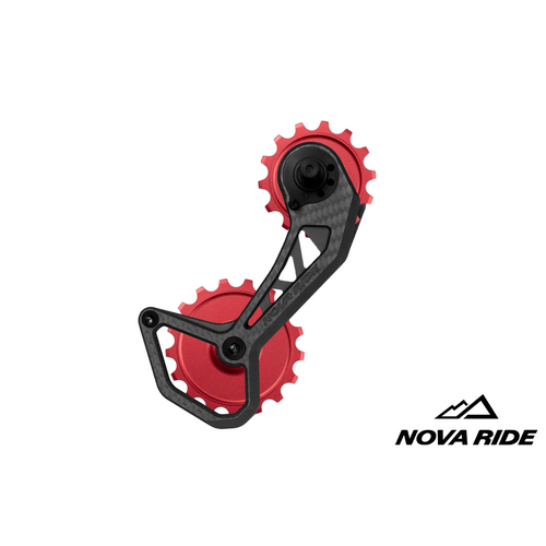 Nova Ride EVO S Pulley Wheels 14/17T (Pair) - Red