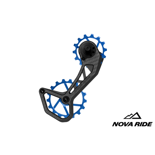 Nova Ride EVO Pulley Wheels 14/17T (Pair) - Blue