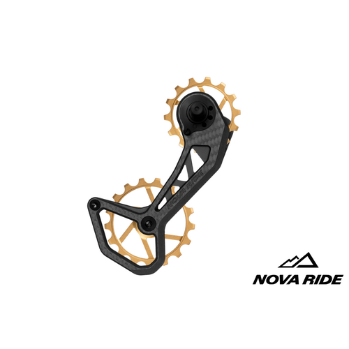 Nova Ride EVO Pulley Wheels 14/17T (Pair) - Gold