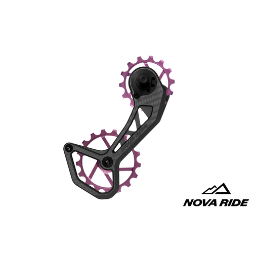 Nova Ride EVO Pulley Wheels 14/17T (Pair) - Purple
