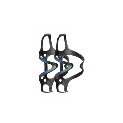 Ciclovation Premium Carbon Bottle Cages - Spectrum Reflective (Pair)