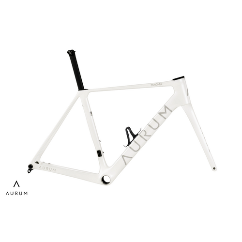 AURUM Magma Arctic White Road Frameset - Size 48