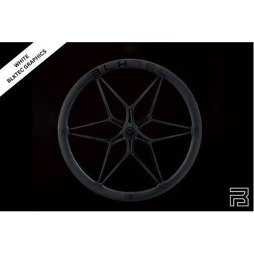BLKTEC C1D GC Wheelset (White Graphics)