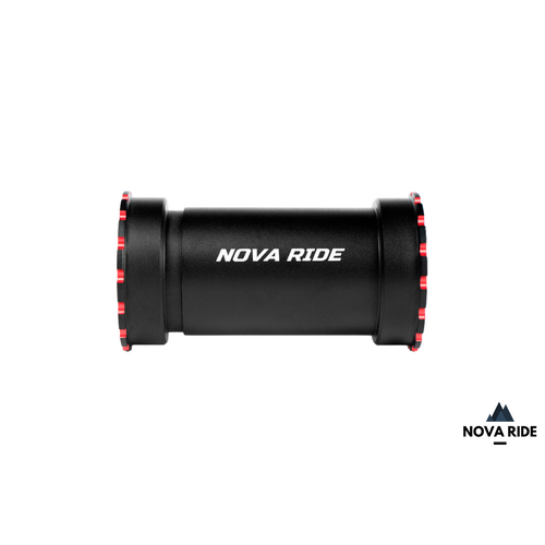 Nova Ride CBB Ceramic Bottom Bracket 386 Shimano - Red