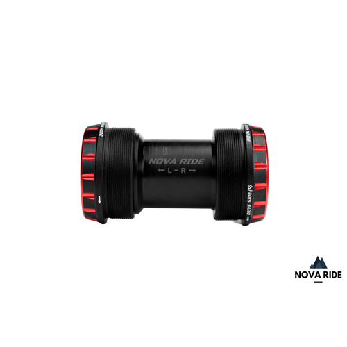 Nova Ride CBB Bottom Bracket T47 68mm Shimano - Red