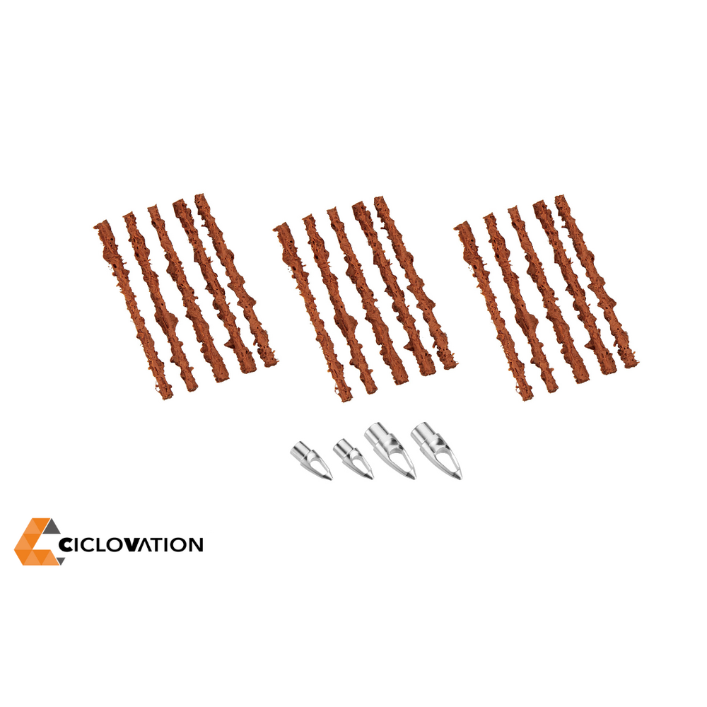 Ciclovation AUX BOX G3 Tubeless Repair Kit Enhanced Refill Kit