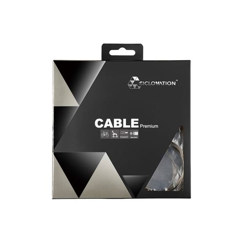 Ciclovation Premium Stainless-Nano Slick Road Brake Cable, Campagnolo System, 1.5mm*1700mm Box of 20