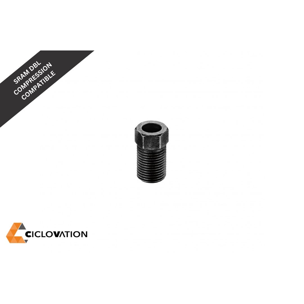 Ciclovation SRAM Double Compression Compatible Compression Nuts (Bag of 5)