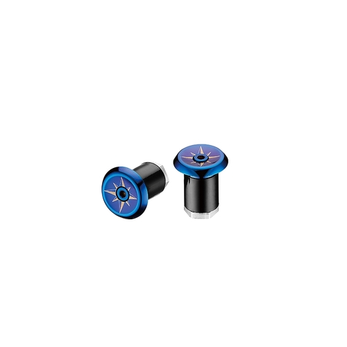 Ciclovation Vortex Lock-In Plug for Road Bar Tape w/Compass pattern Aurora