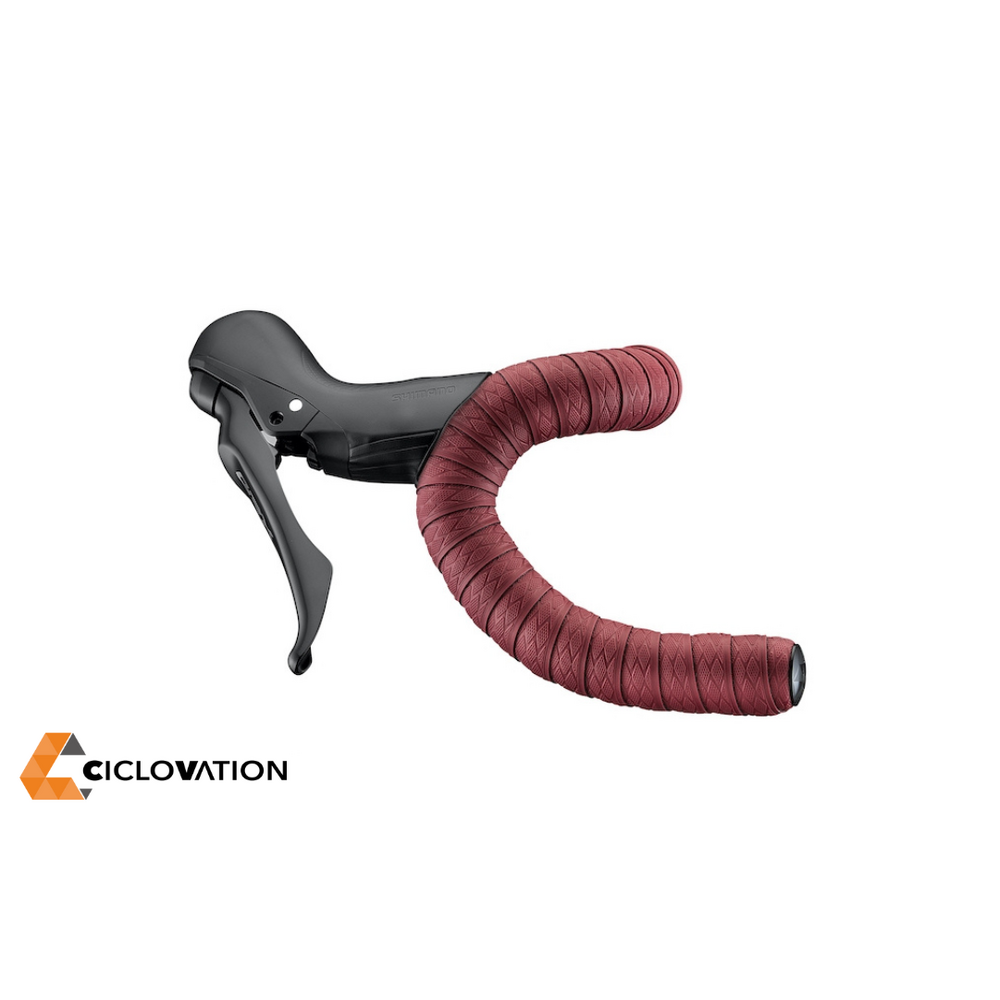 Ciclovation Advanced Grind Touch Diamond GXL Bar Tape - Burgundy