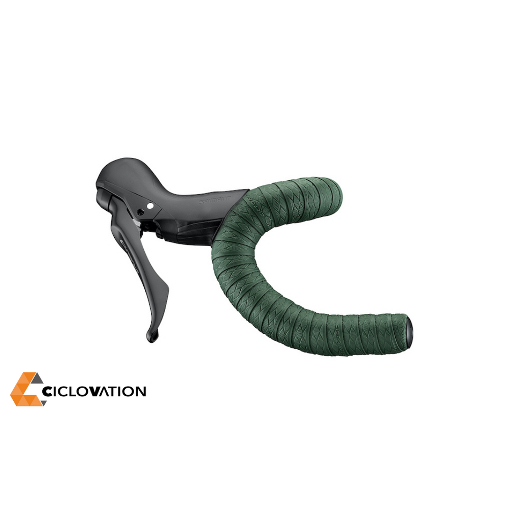 Ciclovation Advanced Grind Touch Diamond GXL Bar Tape - Racing Green