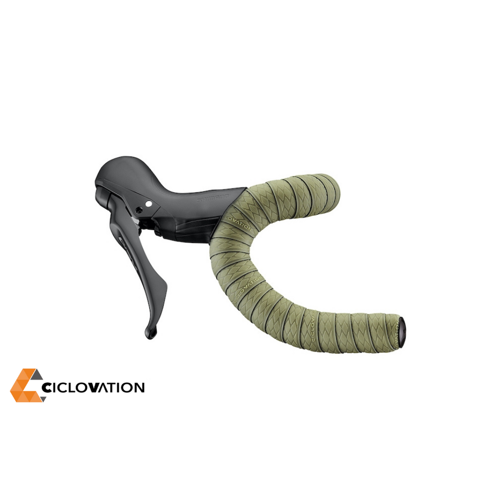 Ciclovation Advanced Grind Touch Diamond GXL Bar Tape - Natural Khaki