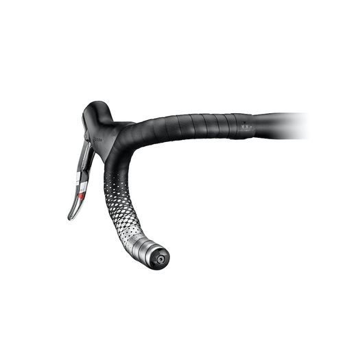 Ciclovation Advanced Leather Touch Fusion Series Bar Tape - Metallic Silver