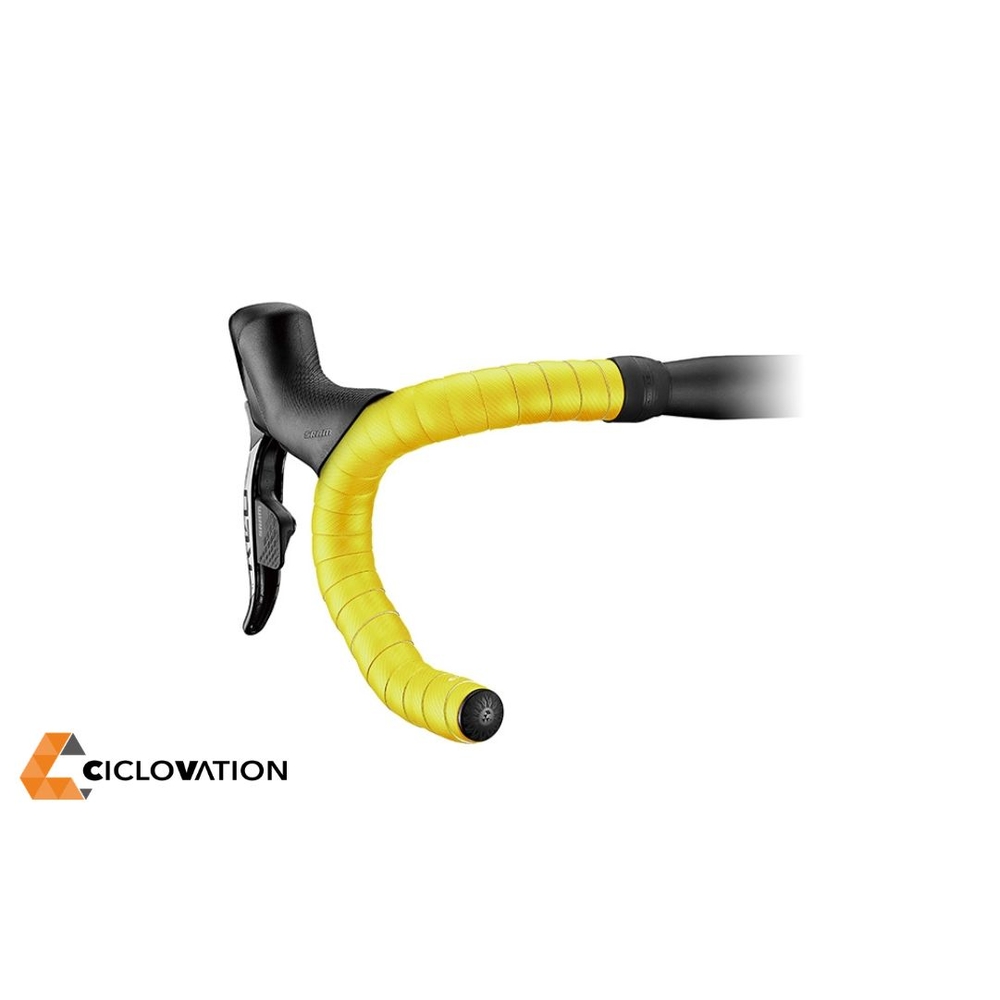 Ciclovation Advanced SEITEX 2D Carbon Bar Tape - YELLOW JERSEY