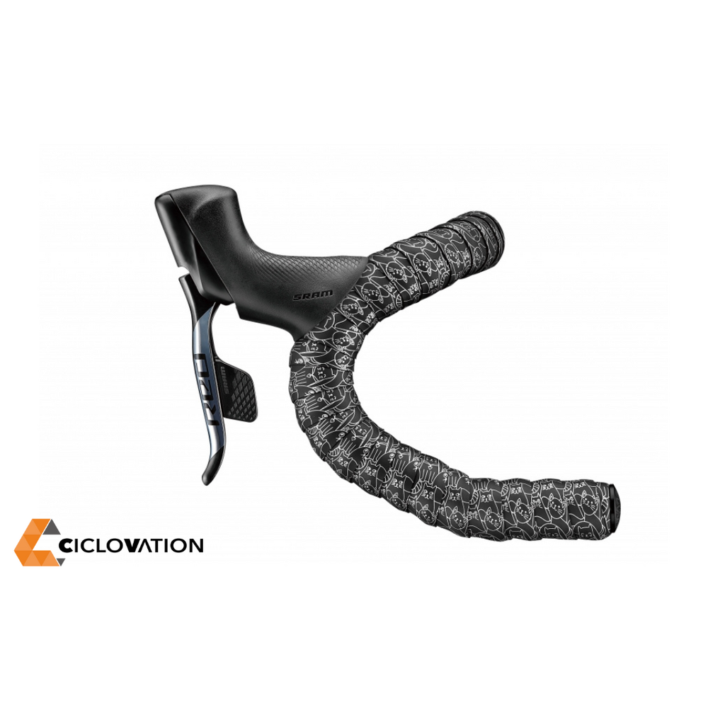 Ciclovation Advanced Leather Touch Minimalism - HAPPY CATS SILVER