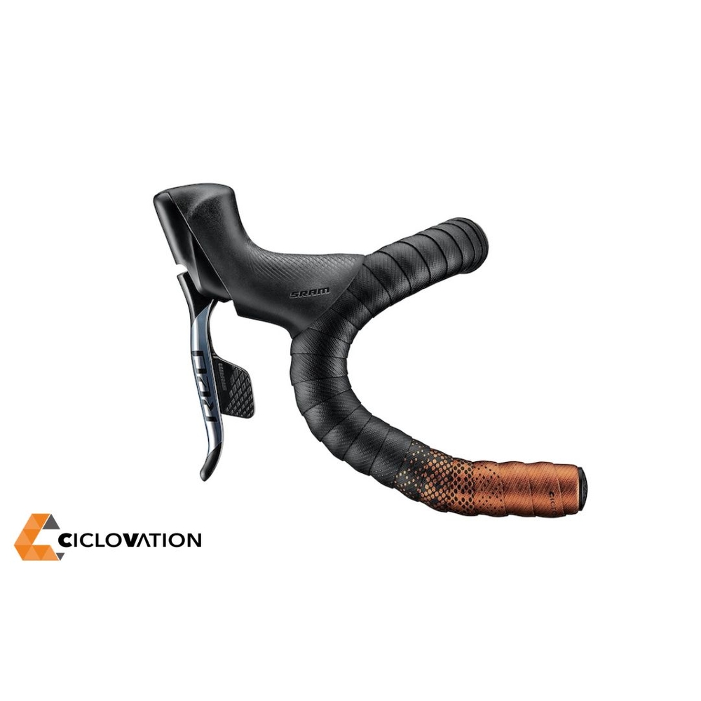 Ciclovation Advanced SEITEX Shining Metallic Bar Tape - CRYSTAL ORANGE