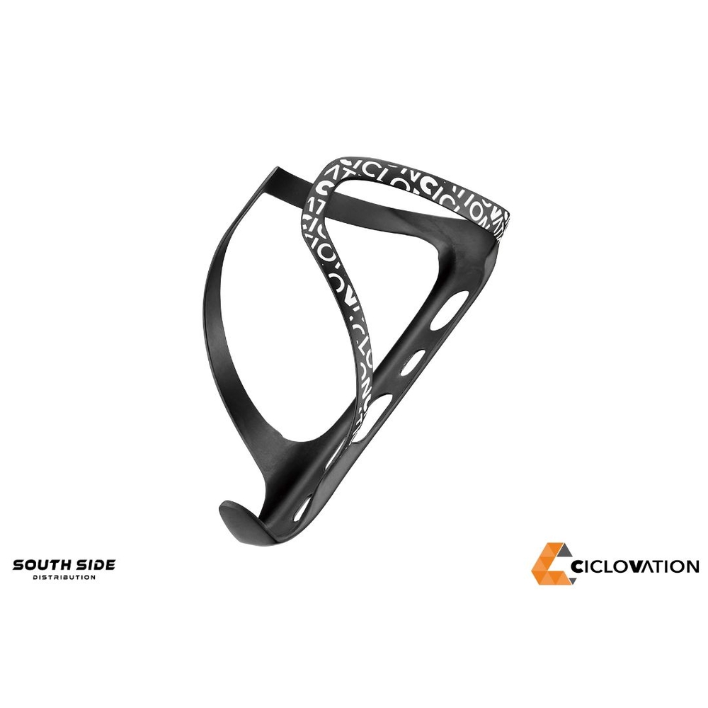 Ciclovation PROJECT D Signature Carbon Bottle Cage - Snow White
