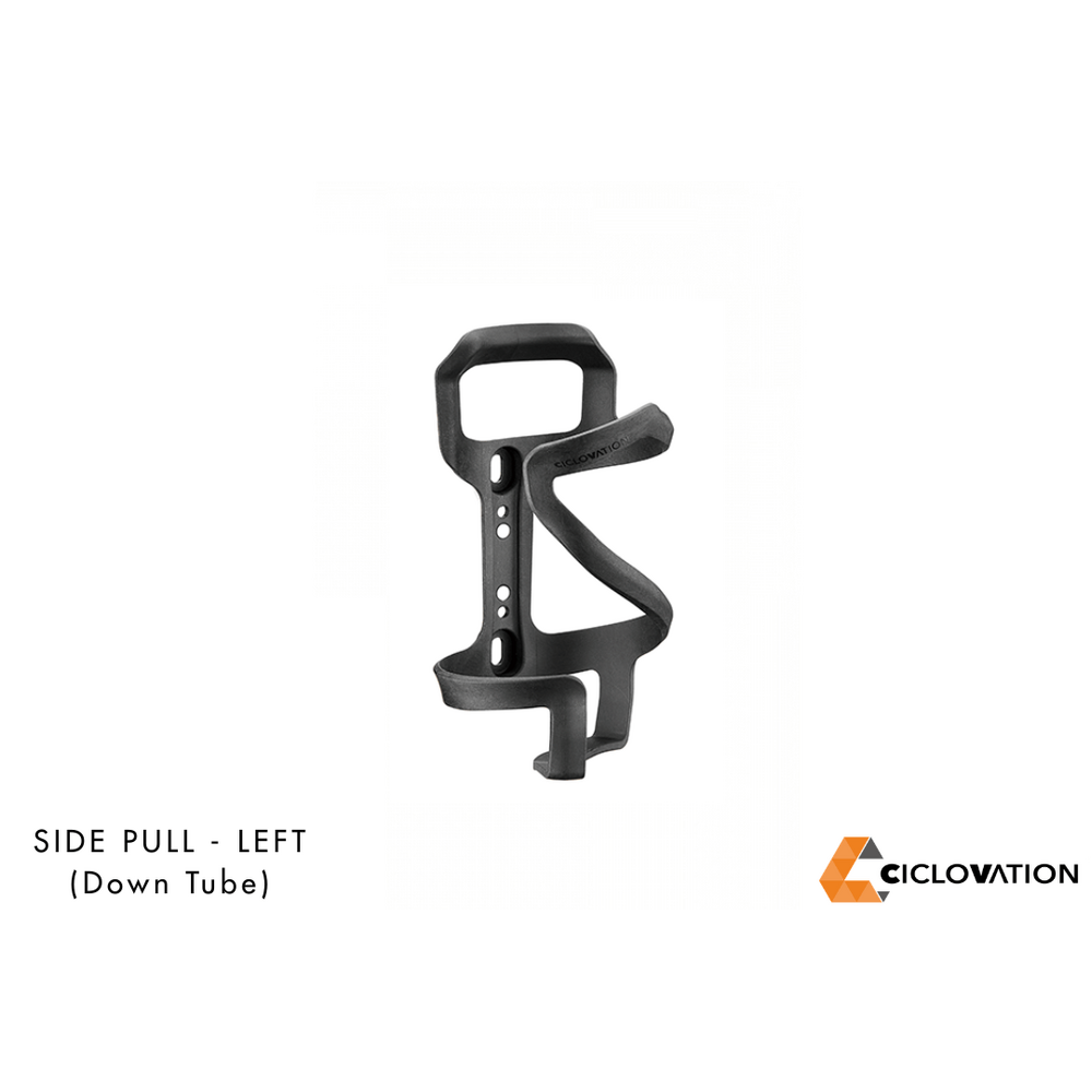 Ciclovation Advanced Trail Cage Carbon Original Side Pull Left (SPL) - Matte Black