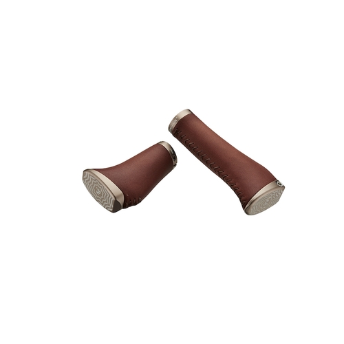 Ciclovation Premium Tomahawk Ergonomic Hand Grip - Honey Brown (Grip Shift Compatible)