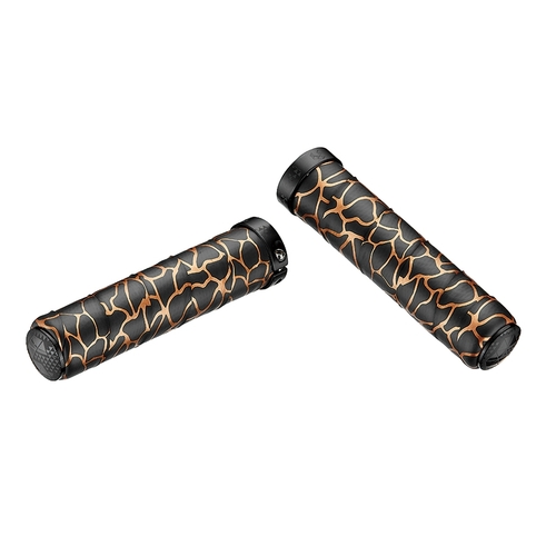 Ciclovation Advanced Hand Grip with Leather Touch Magma - Orange Flame
