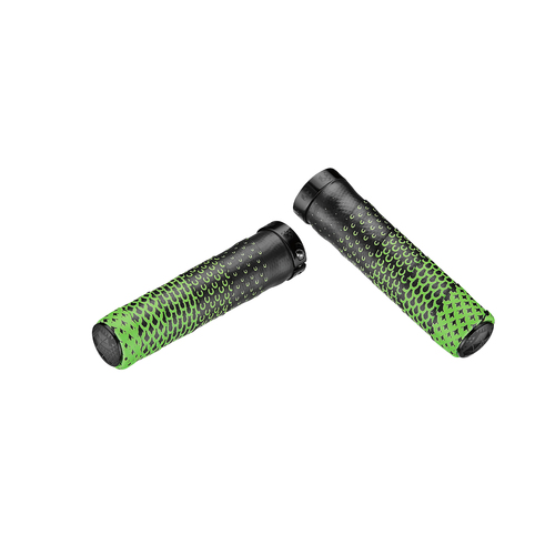 Ciclovation Advanced Hand Grip with Leather Touch CC Fusion - Neon Green