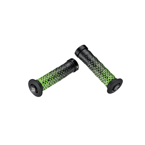 Ciclovation Youth Rad Wrap Grip Advanced Leather Touch CC Fusion - Neon Green