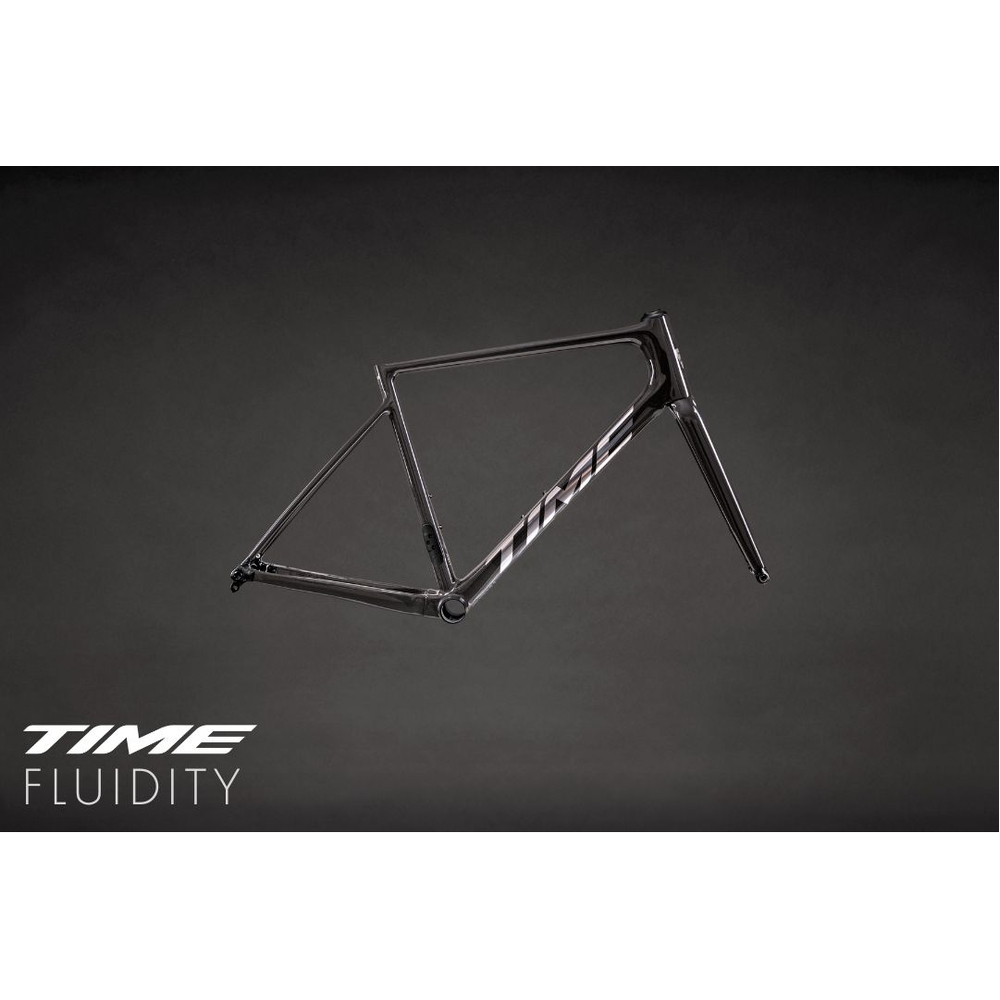 TIME FLUIDITY Nude Carbon (F01) Road Frameset