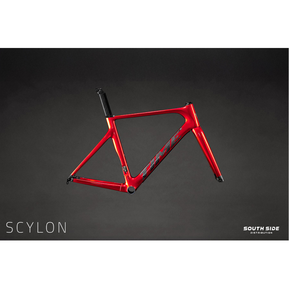 TIME SCYLON Brilliant Red Road Frameset
