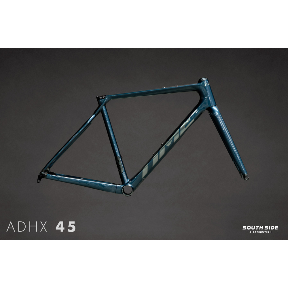 TIME ADHX 45 UDH Steel Blue Gravel Frameset