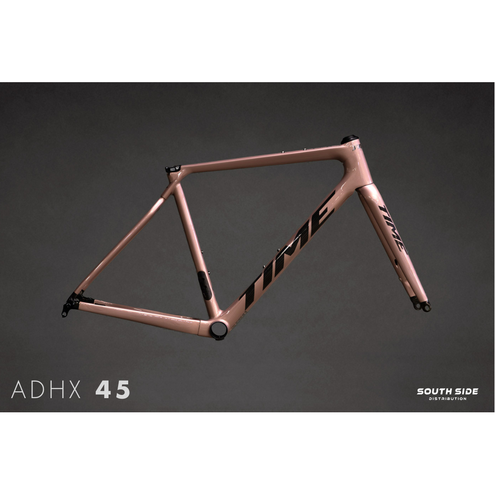 TIME ADHX 45 UDH Rose Gravel Frameset