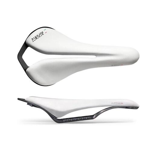 Selle Repente Aleena Complete Carbon Saddle All White - 130 Grams