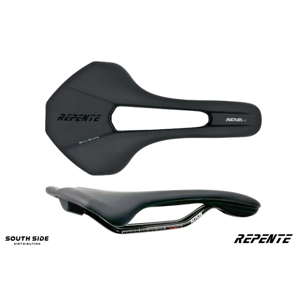 Selle Repente NOVA 2.0 AERON Saddle All Black - 230 Grams