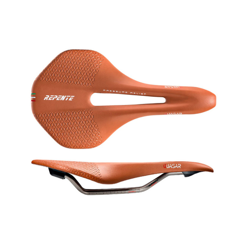 Selle Repente Quasar Brown Saddle - 170 Grams