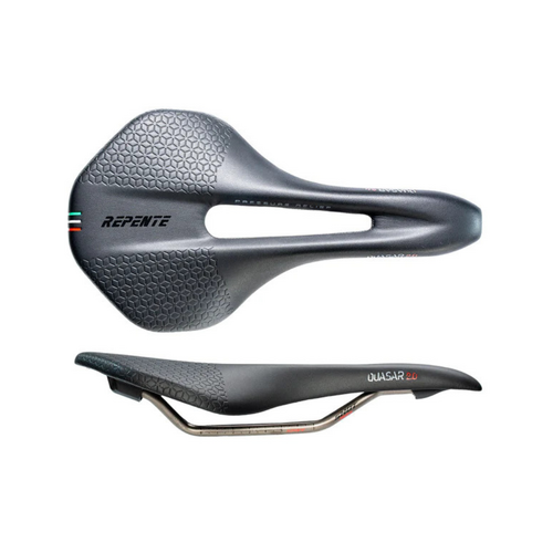 Selle Repente Quasar 2.0 Black Saddle - 170 Grams