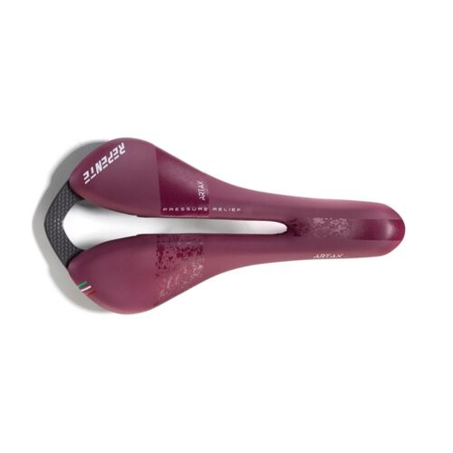 Selle Repente Artax GL Complete Carbon Saddle Red Mud - 165 Grams