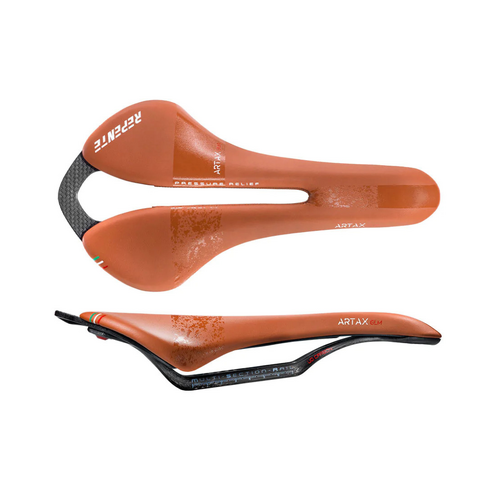 Selle Repente Artax GLM Carbon Saddle Brown - 160 Grams