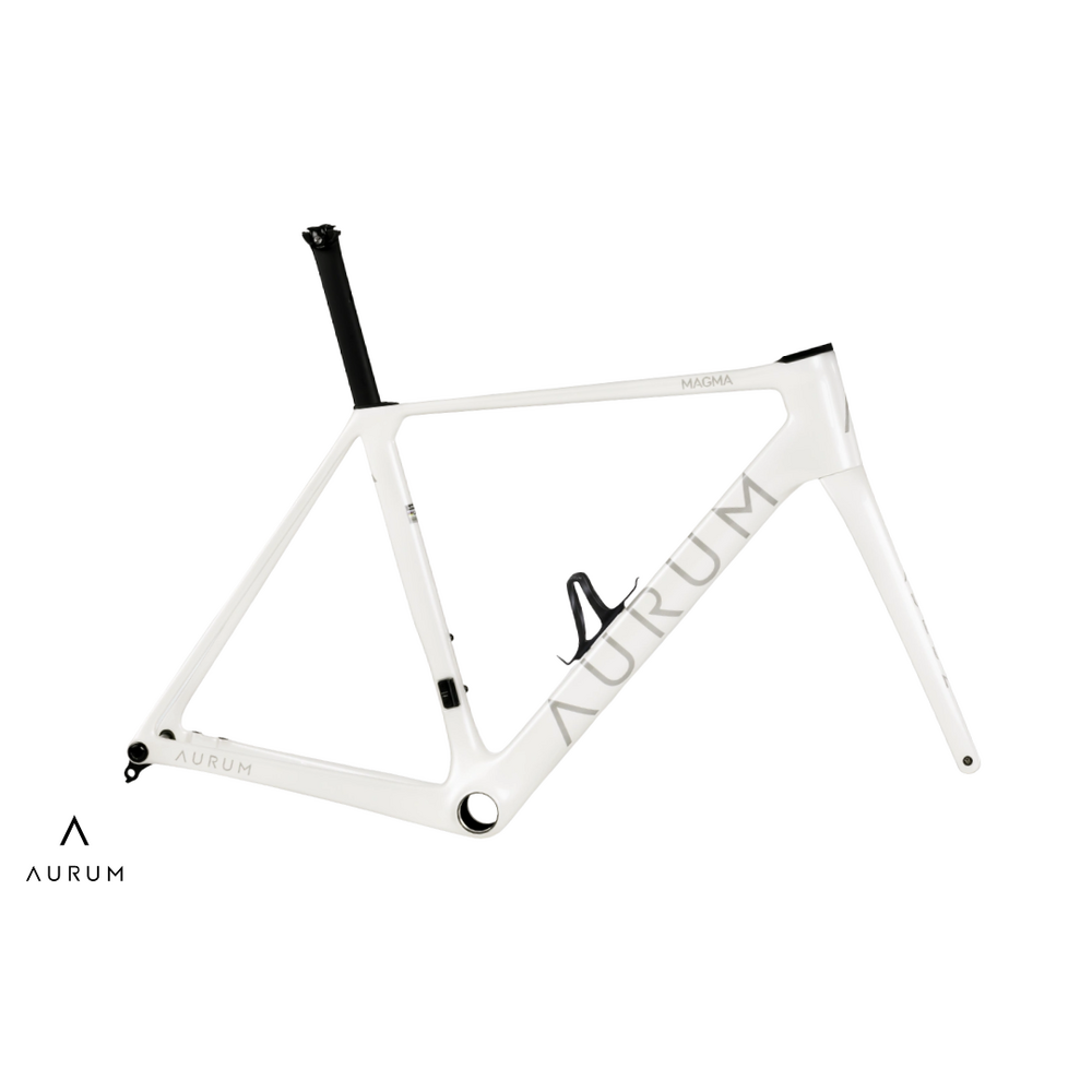 AURUM Magma Arctic White Road Frameset