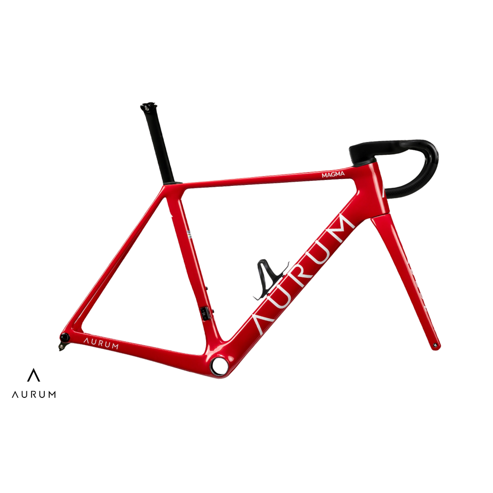 AURUM Magma Red Team Road Frameset + Cockpit