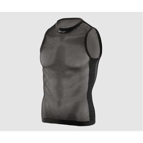nologo Mesh Sleeveless Cycling Base Layer - Red