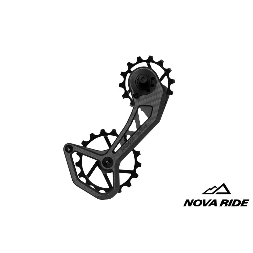 Nova Ride EVO Carbon Ceramic Derailleur Cage - Shimano Dura-Ace / Ultegra 12 Speed