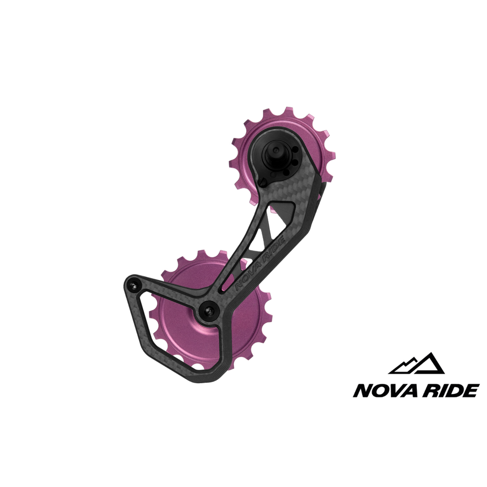Nova Ride EVO S Carbon Ceramic Derailleur Cage - Shimano Dura-Ace / Ultegra 12 Speed