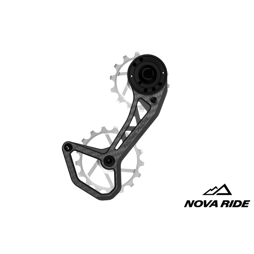 Nova Ride EVO Carbon Ceramic Derailleur Cage - SRAM AXS Red/Force/Rival 12S