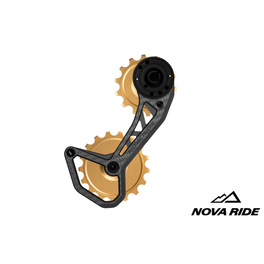 Nova Ride EVO S Carbon Ceramic Derailleur Cage - SRAM AXS Red/Force/Rival 12S