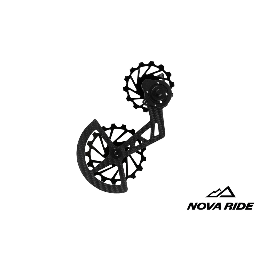 Nova Ride Carbon Ceramic Derailleur Cage - Shimano GRX812/817 11 Speed