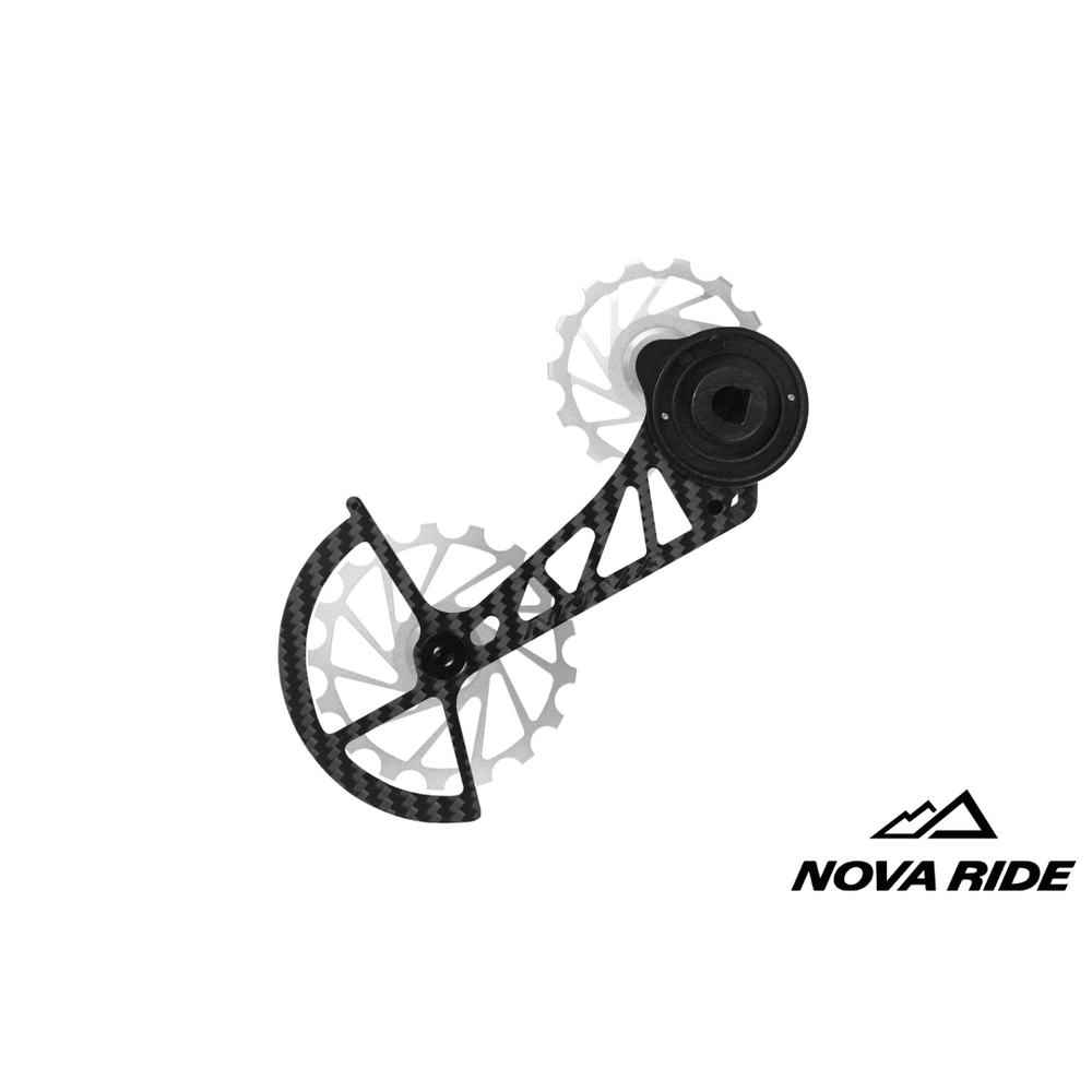 Nova Ride Carbon Ceramic Derailleur Cage - SRAM AXS Rival XPLR