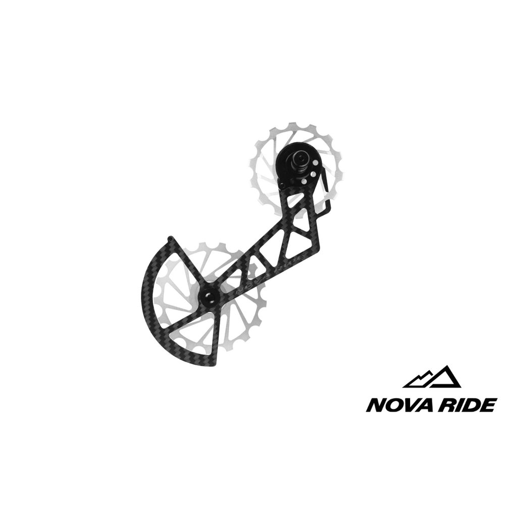 Nova Ride Carbon Ceramic Derailleur Cage - Shimano 105 R7150 12 Speed