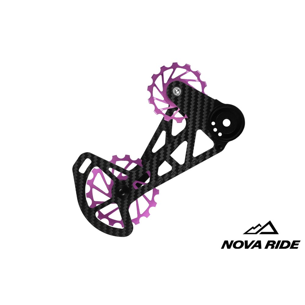 Nova Ride Carbon Ceramic Derailleur Cage - SRAM MTB GX/X01/XX1