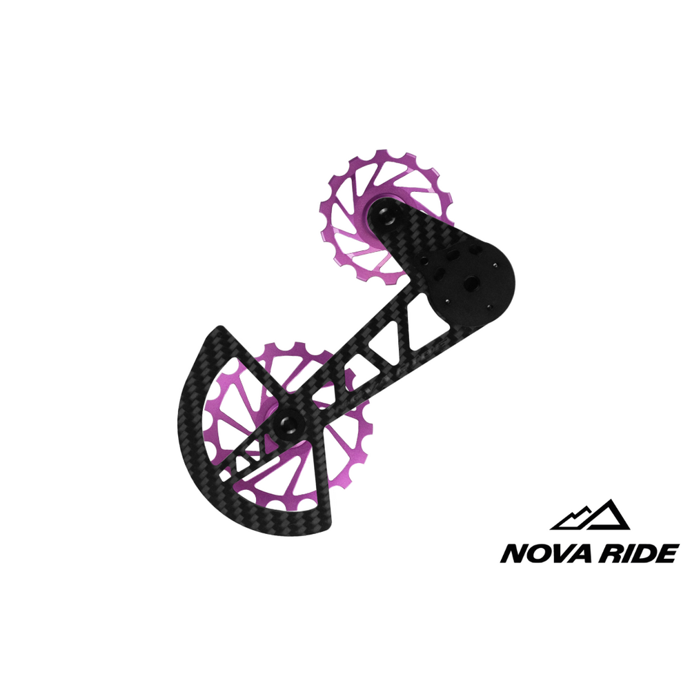 Nova Ride Carbon Ceramic Derailleur Cage - Campagnolo Ekar 13 Speed