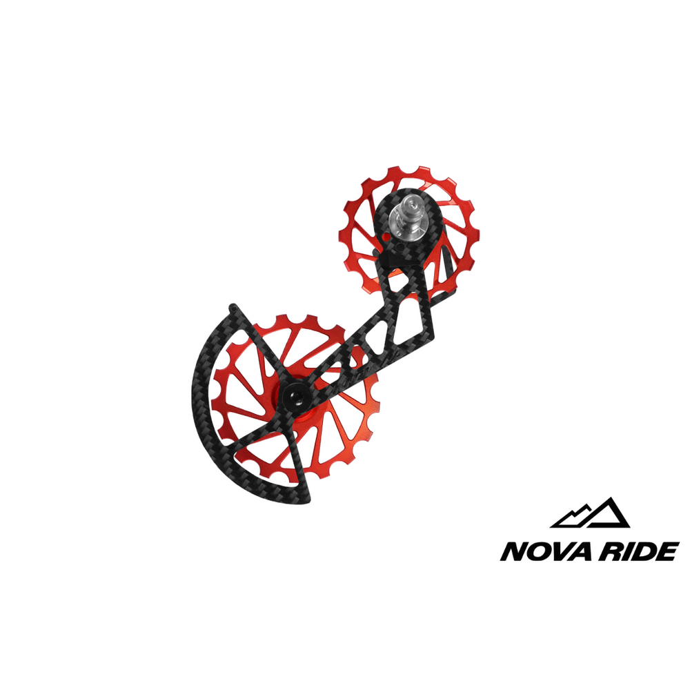 Nova Ride Carbon Ceramic Derailleur Cage - Shimano 105 11 Speed 